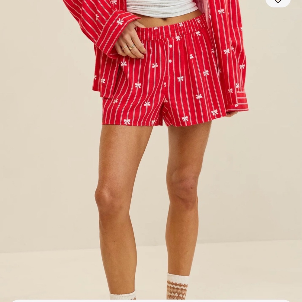 Aerie Flannel Girl Boxer